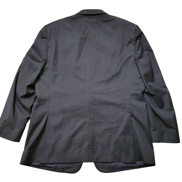 Jos A Bank Wool Blazer Jacket 50L Egypt Business Twee Academia Preppy Charcoal G - Picture 5 of 9